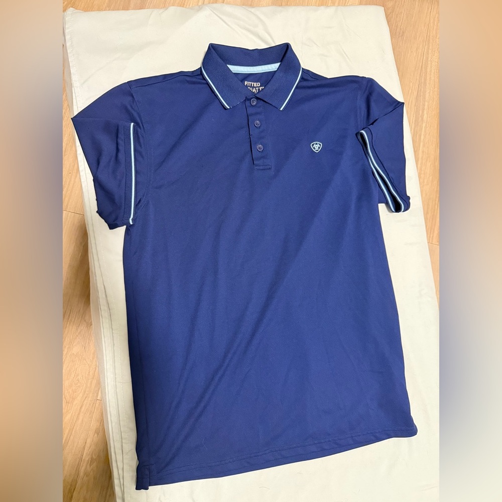 Ariat Men’s Welded TEK Fitted Short Sleeve Polo Equestrian